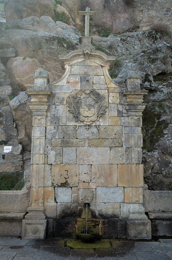 Fountain in Castelo Novo Photograph by Angelo DeVal