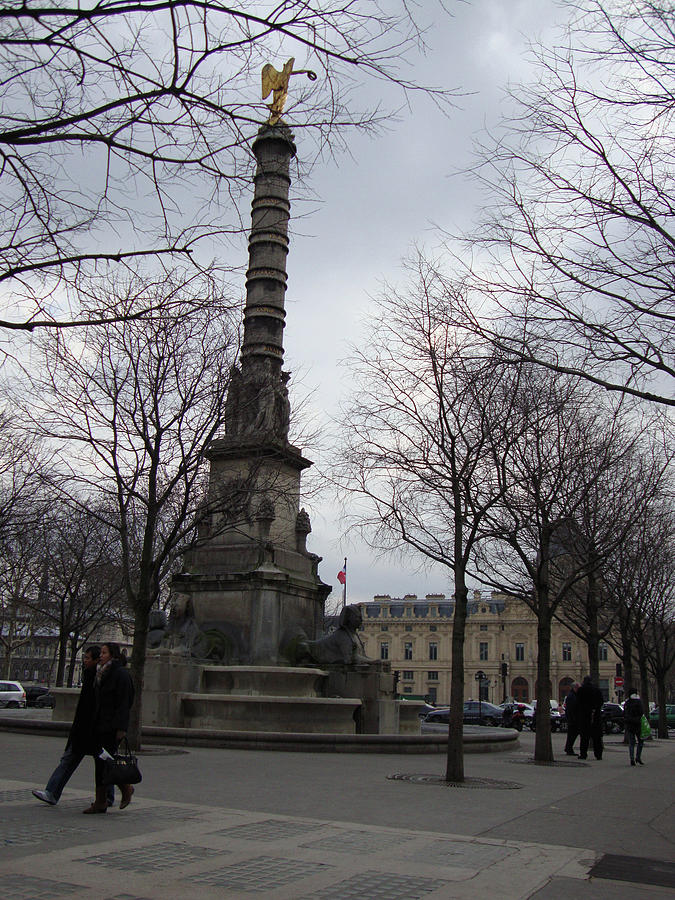 Fountain Monument in Paris Photograph by Roxy Rich