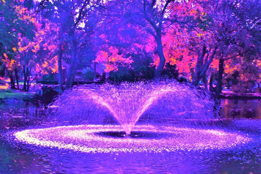 Landscape Photograph - Fountain of Hope by Renee DeFilippis