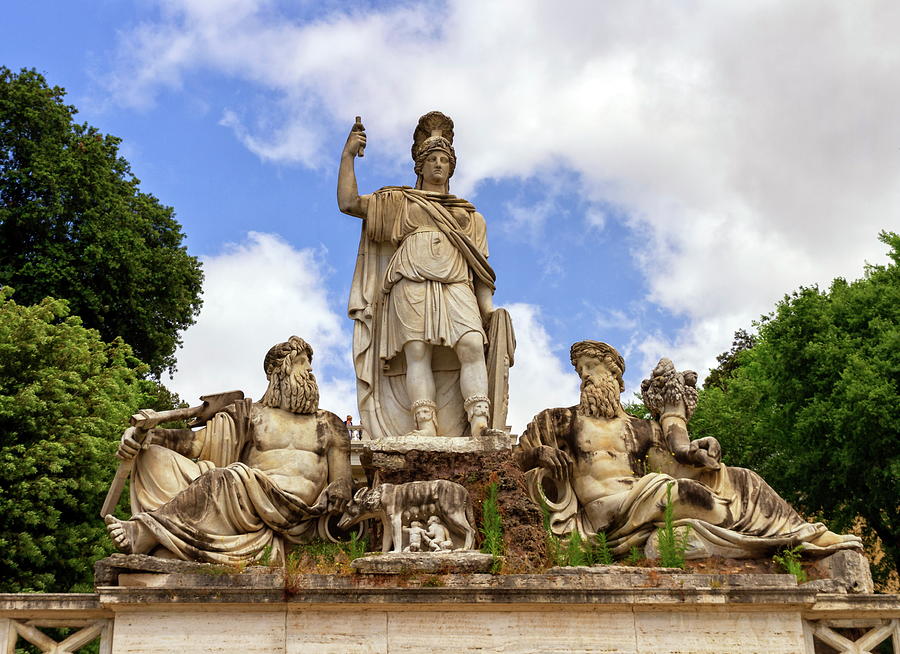 Fountain of the Goddess in Roma, Italy Photograph by Elenarts - Elena Duvernay photo