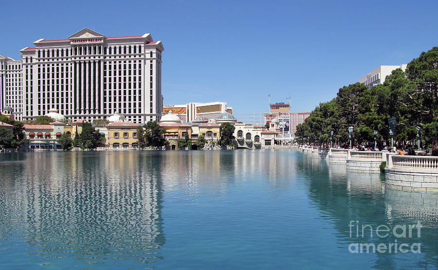 Fountains of Bellagio Las Vegas 1727 Photograph by Jack Schultz