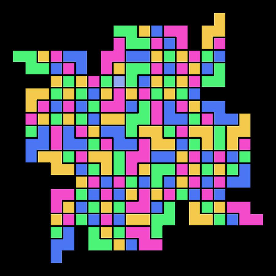 FourColor Theorem Digital Art by Kerry Mitchell Fine Art America