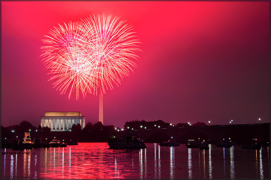 Fourth of July DC Photograph by Erika Fawcett