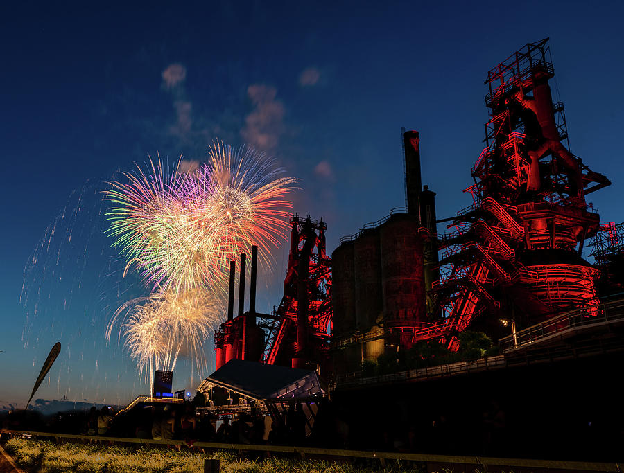 Fourth of July SteelStacks 1 Photograph by Rose Guinther