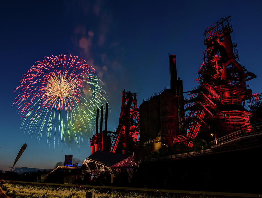 Fourth of July SteelStacks 2 Photograph by Rose Guinther