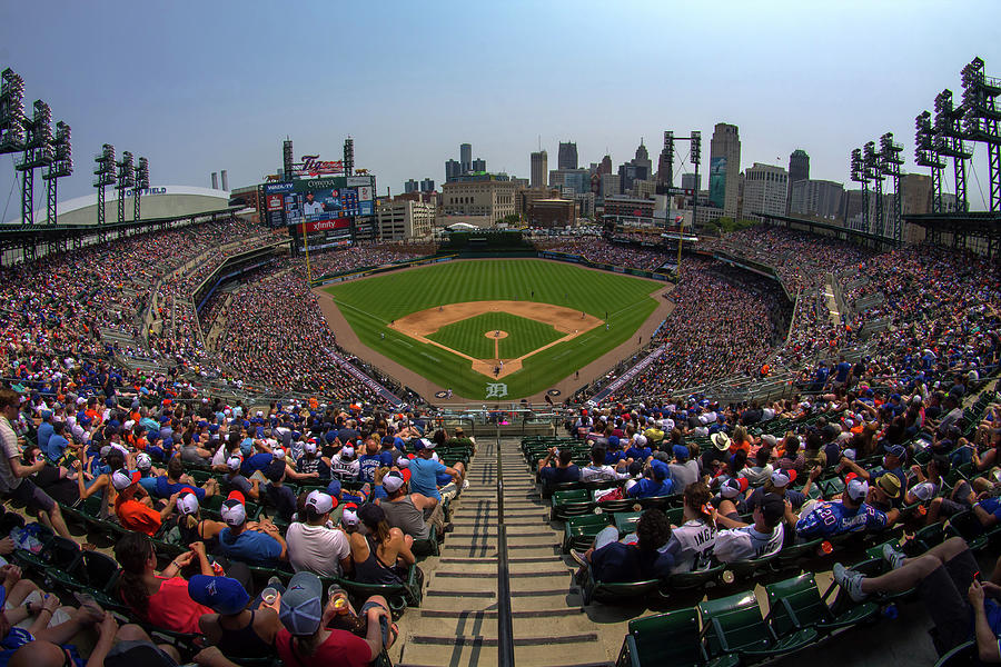 Fourth of July at Comerica Park, 2015 Photograph by Jay Smith