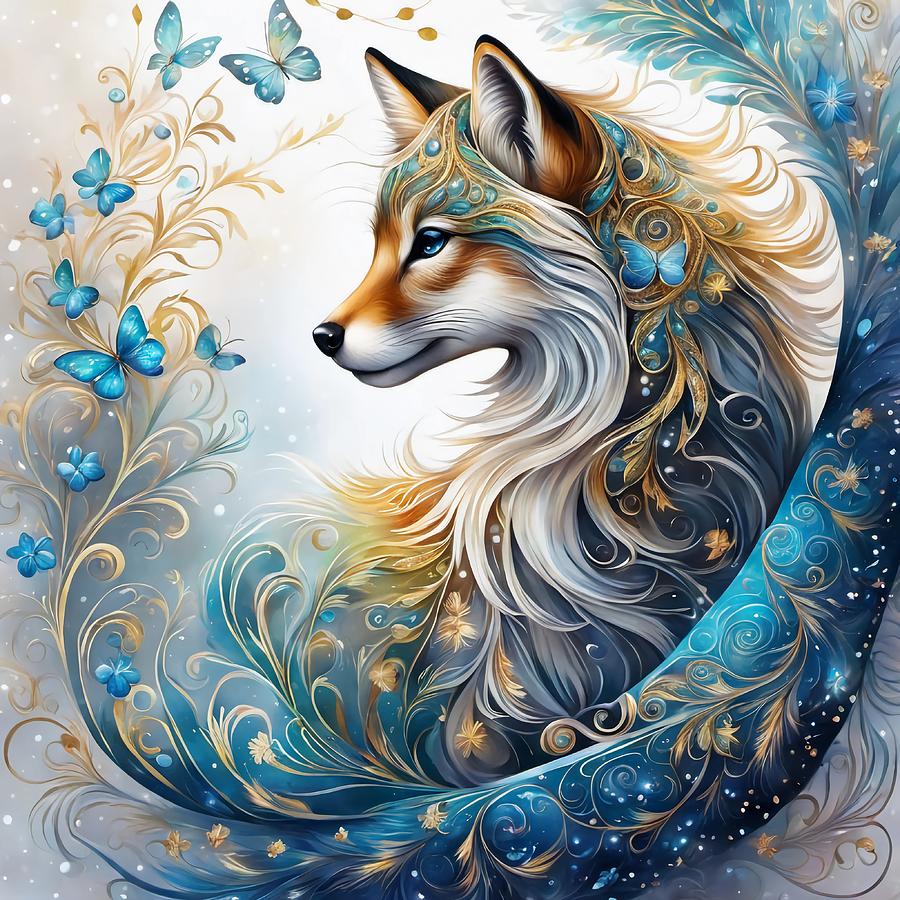 FOX FANTASY ART 11 ai Digital Art by Dreamz - - Fine Art America