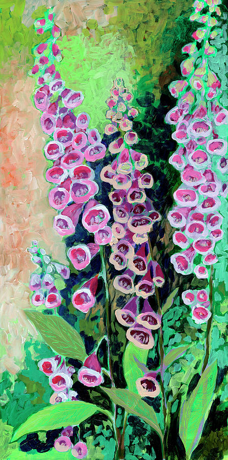 Fox Gloves Painting