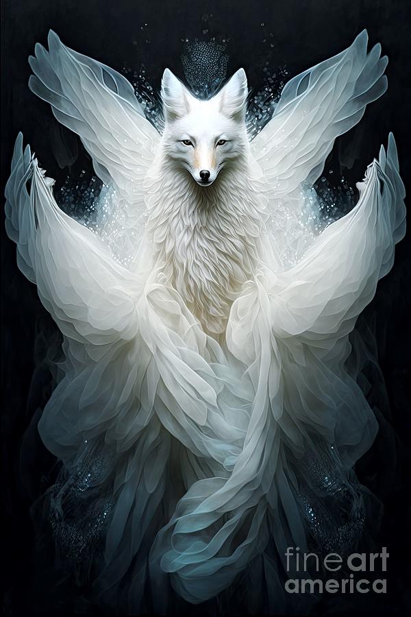 Fox Goddess Digital Art by Heather King - Fine Art America