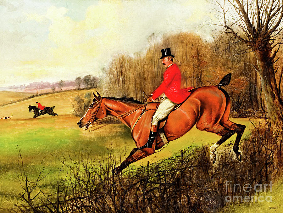 Fox Hunt Painting by Peter Ogden