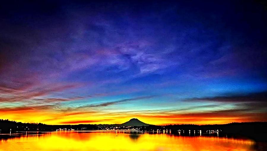 Fox Island Sunrise Photograph by Bill TALICH - Fine Art America