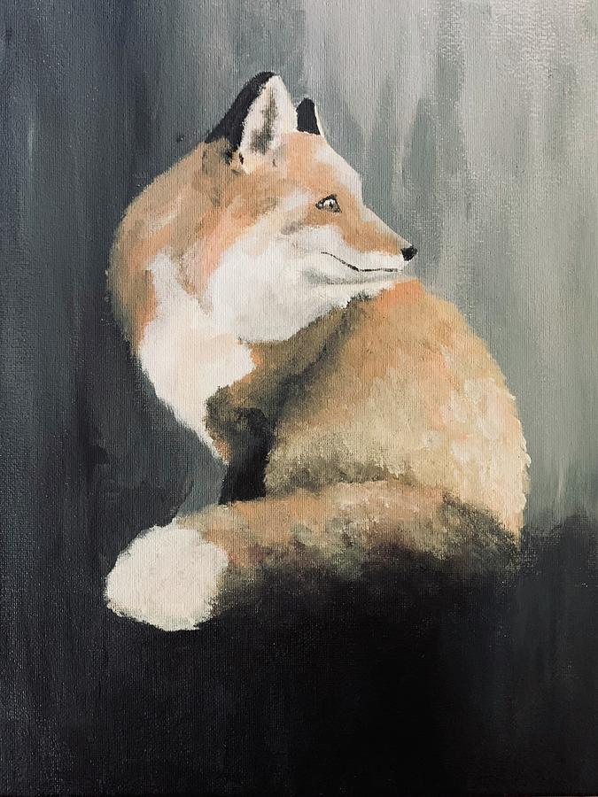 Fox Painting - Fox by Sarah Stone