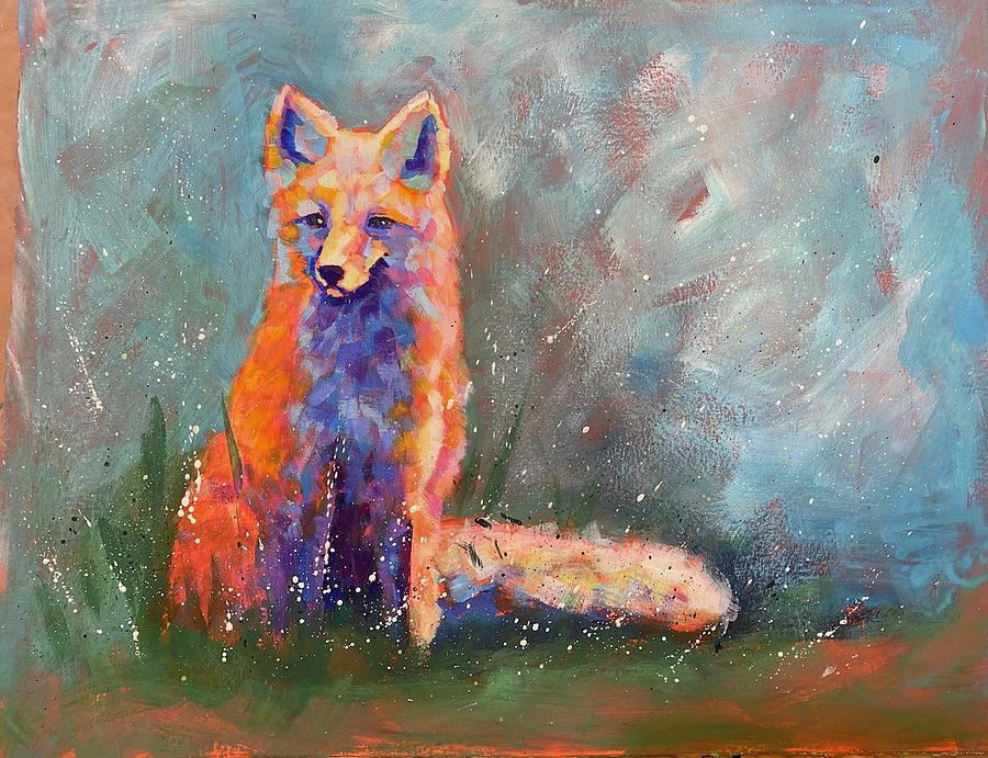 Foxtail Painting by Karla Cloninger - Fine Art America