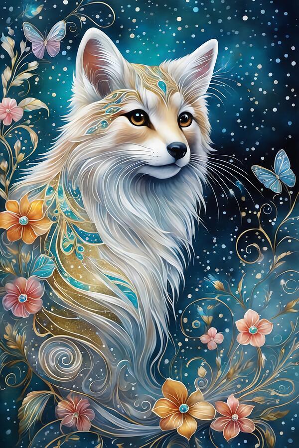 FOXY BEAUTY ai Digital Art by Dreamz - - Fine Art America