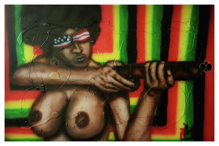Foxy Brown Painting by Rodney D Butler