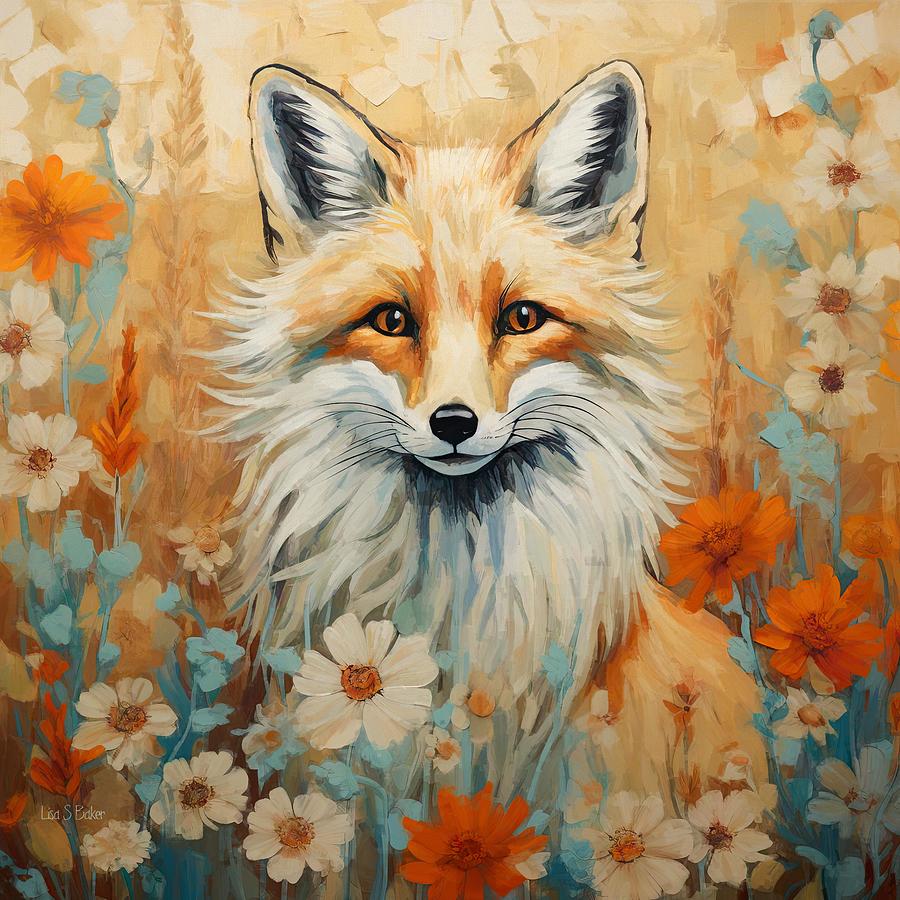 Foxy Fiona Digital Art by Lisa S Baker - Fine Art America