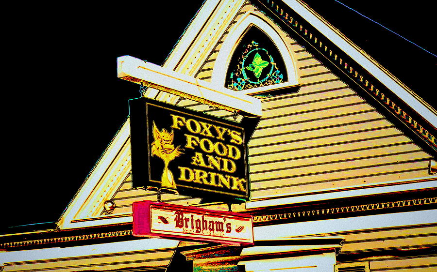 Foxys Food and Drink Digital Art by Cliff Wilson