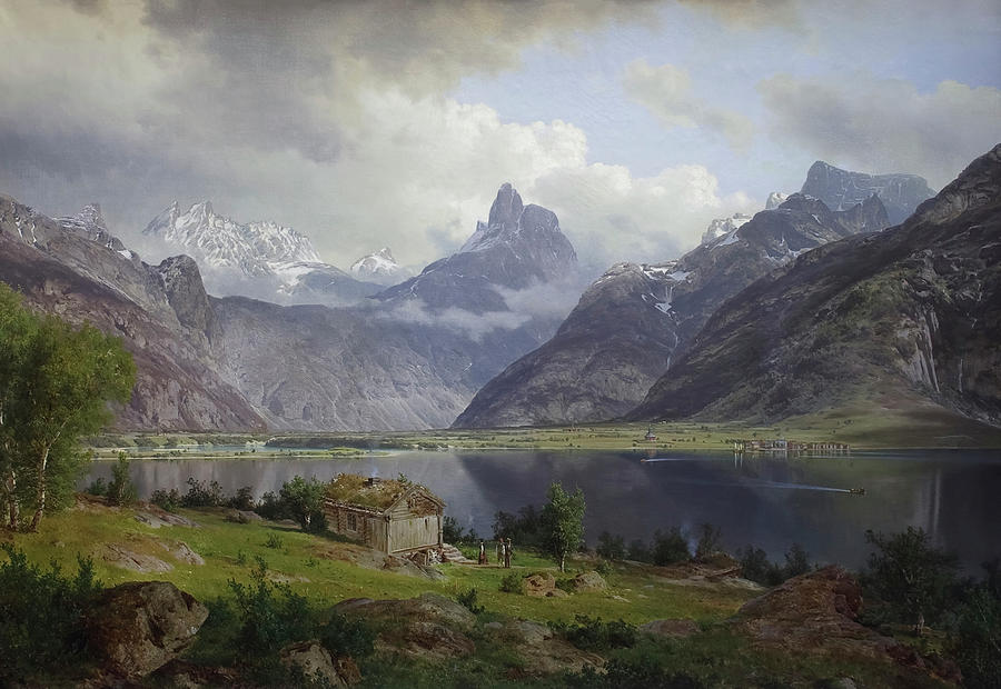 Summer Painting - Fra Romsdalen by Johan Fredrik Eckersberg