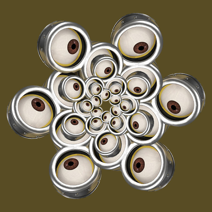 Fractal Eye See You Digital Art by John Haldane