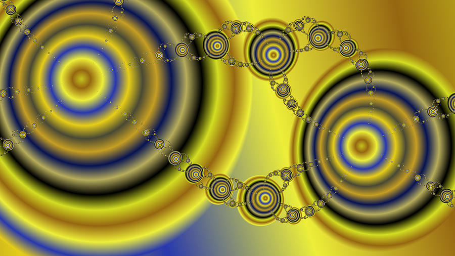 Fractal Floaters Digital Art by Ally White