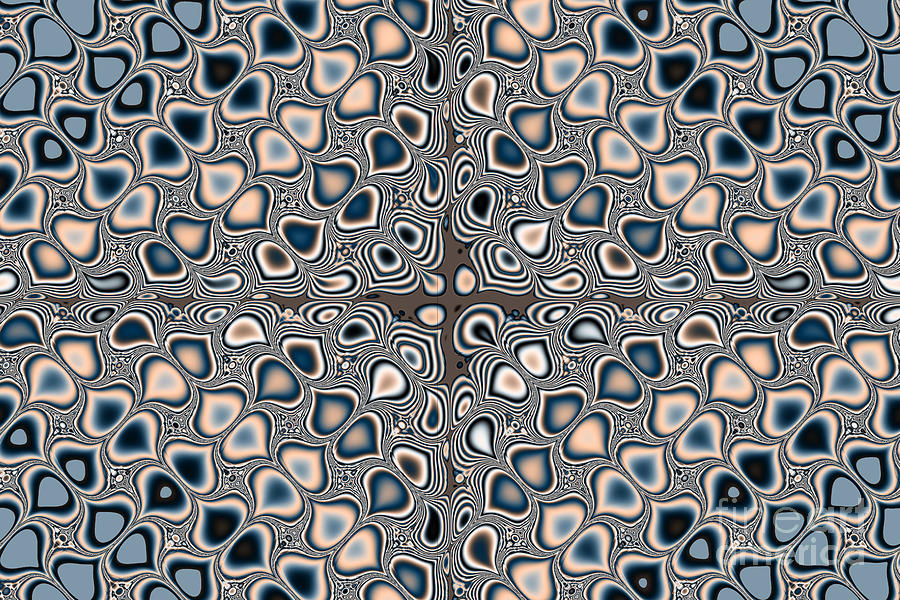 Fractal pattern Digital Art by Delphimages Photo Creations