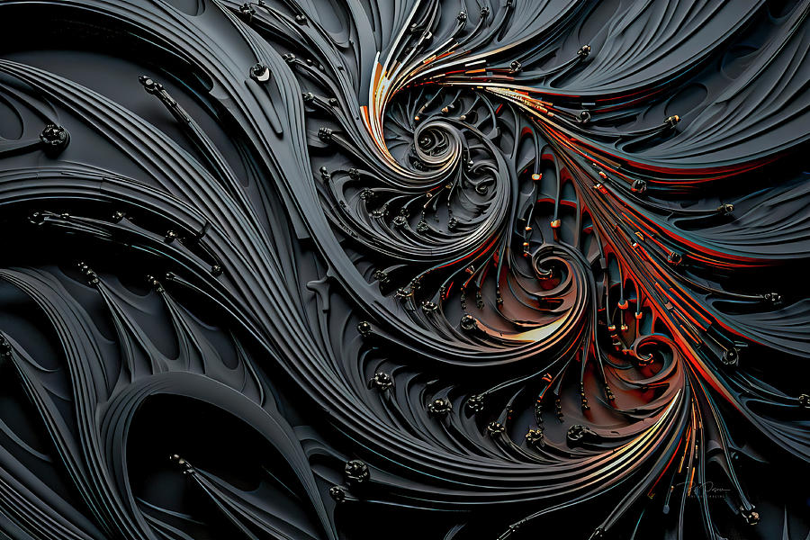  A Symphony of Swirls Digital Art by Bill Posner