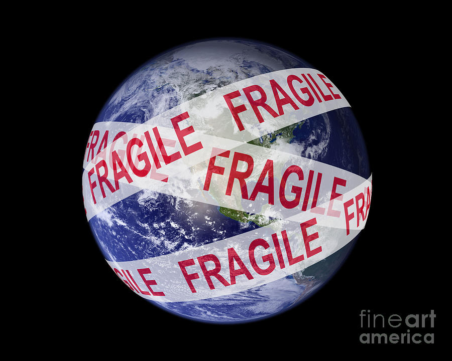 Fragile earth Photograph by Delphimages Photo Creations