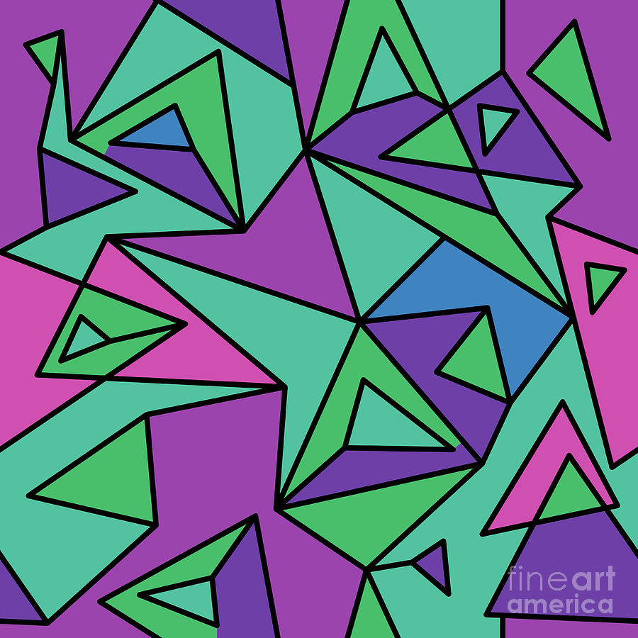 Fragment Of Geometric Cubism, Abstract Seamless Pattern By, 53% OFF