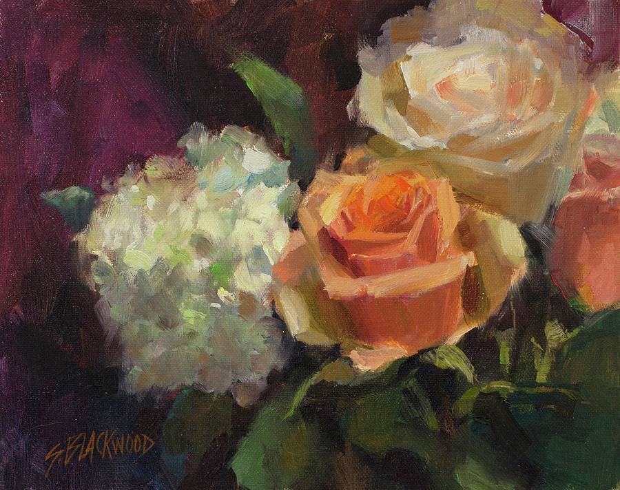 Fragrance Painting by Susan Blackwood