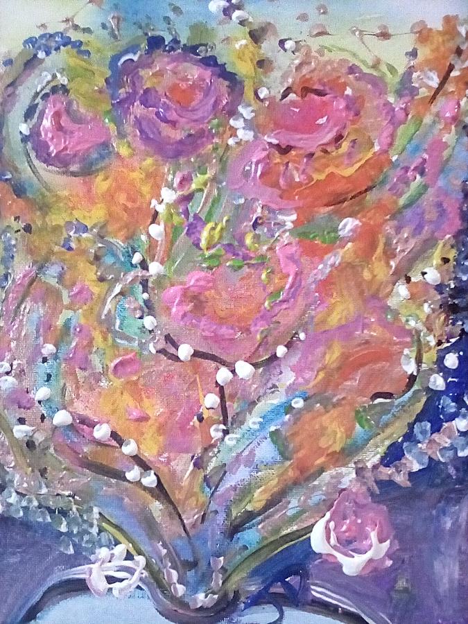 Flower Painting - Fragrant moment by Judith Desrosiers