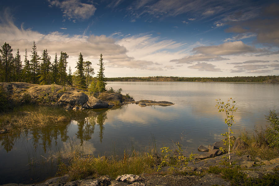 Frame lake, Northwest Territories Photograph by Image by Sherry Galey