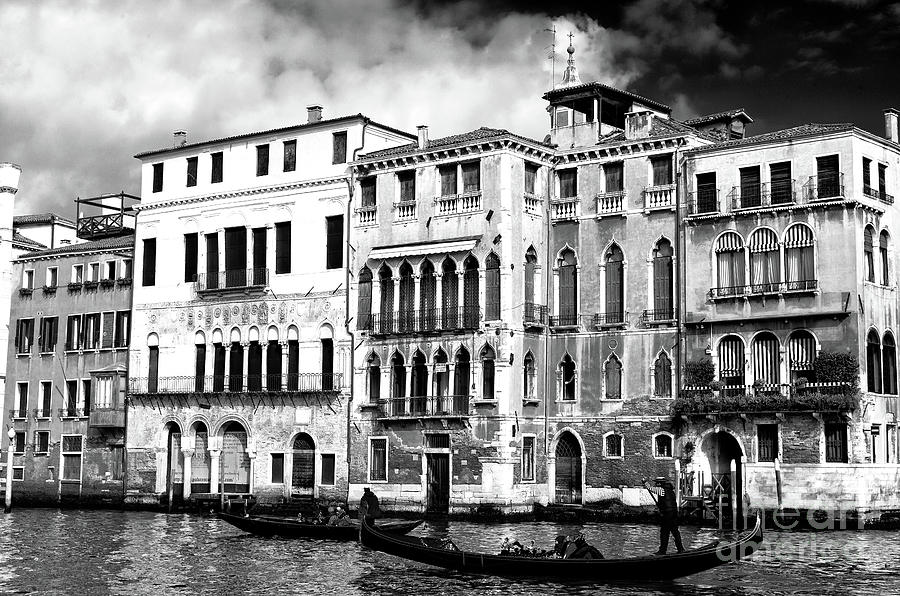 Framing Venice on the Grand Canal Photograph by John Rizzuto