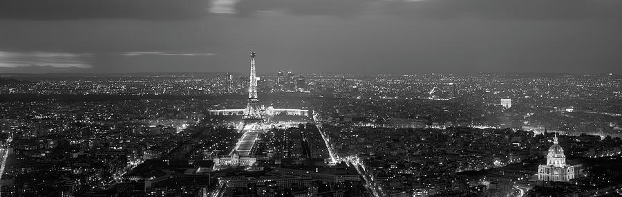 France, Paris, evening Photograph by Panoramic Images