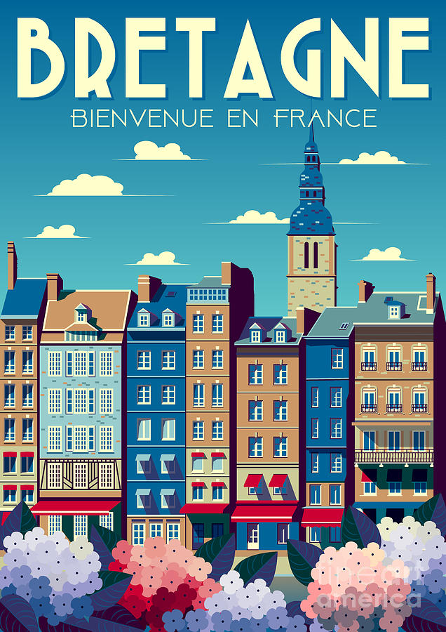 France poster Digital Art by Alver Studio - Pixels