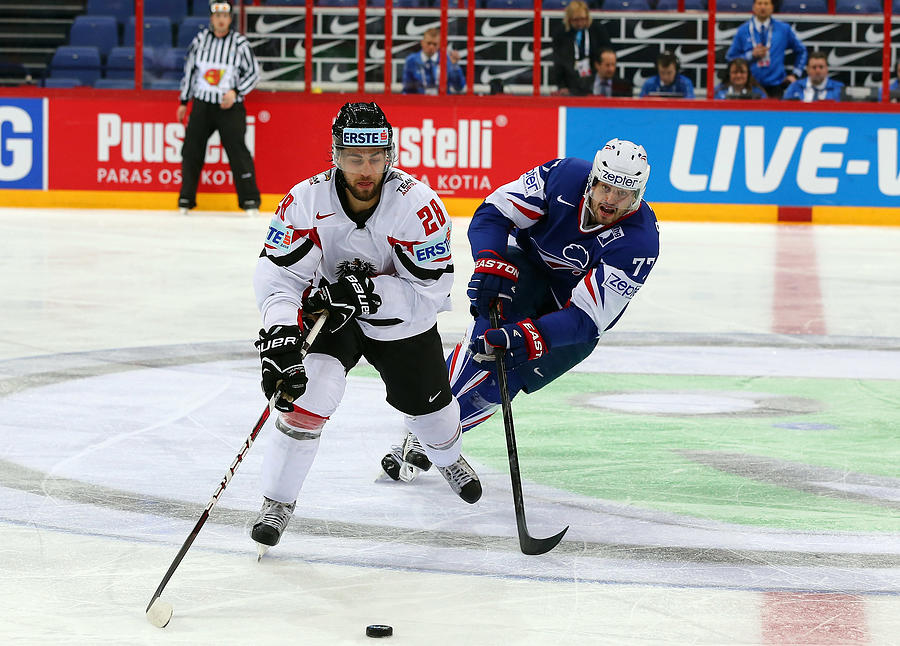 France v Austria - 2013 IIHF Ice Hockey World Championship Photograph by Martin Rose