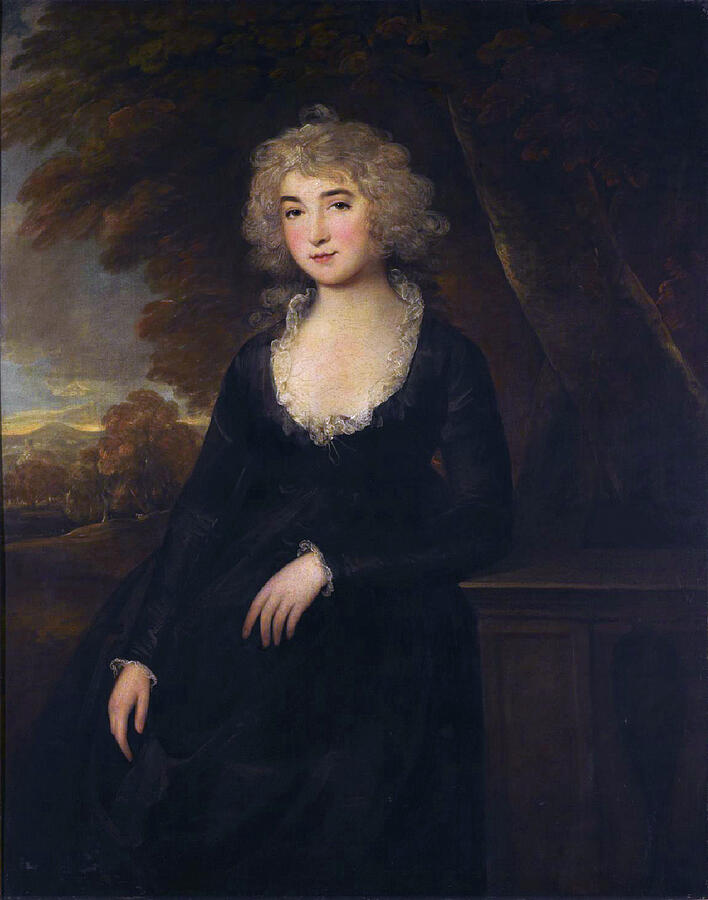 Frances Villiers, Countess of Jersey 17531821 Painting by Thomas Beach