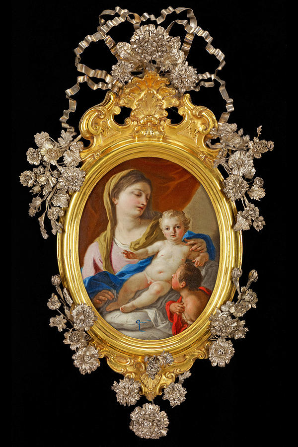 Francesco de Mura Madonna and Child Photograph by Munir Alawi