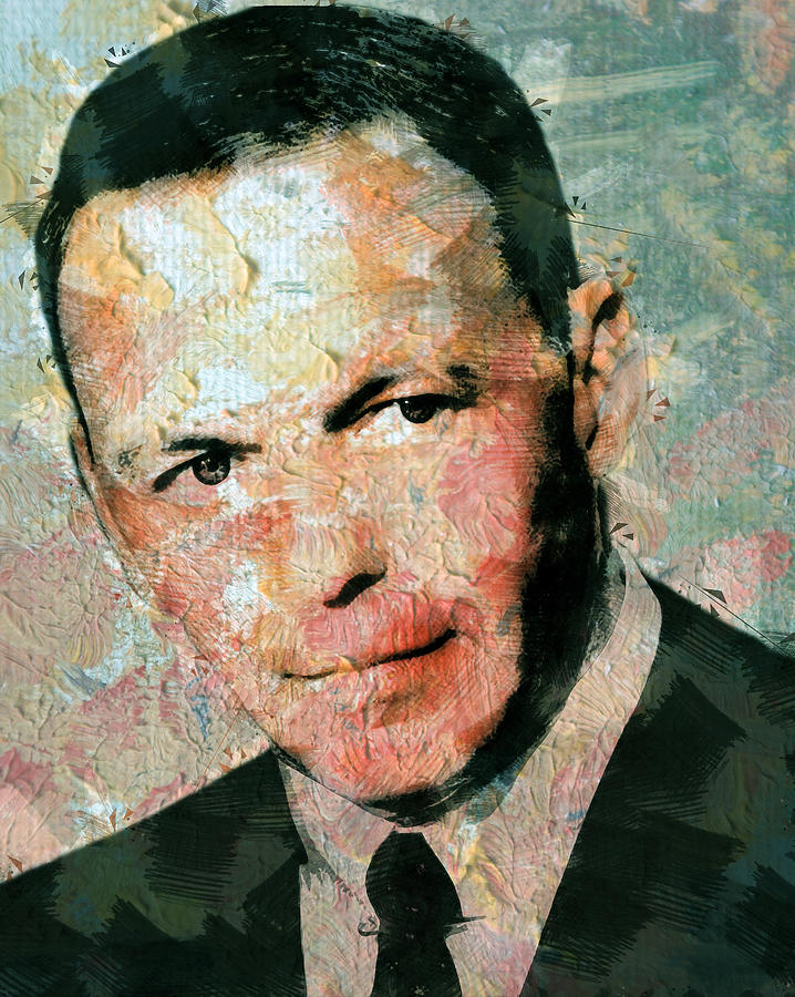 Francis Albert Sinatra Mixed Media by Pheasant Run Gallery