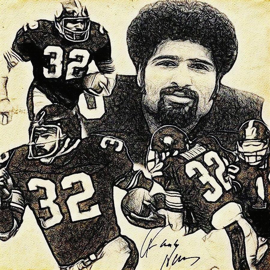 Franco Harris Photo Collage T-Shirt - Subliworks