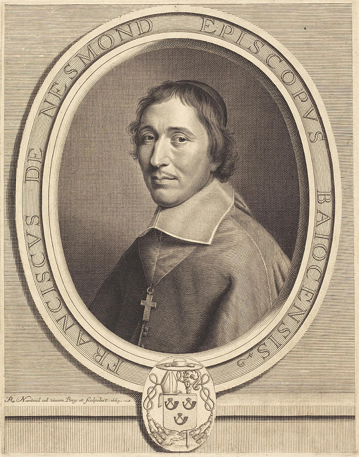 Francois de Nesmond Drawing by Robert Nanteuil