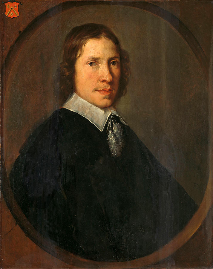 Francois Leydecker, Burgomaster of Tholen Painting by Bernardus Zwaerdecroon