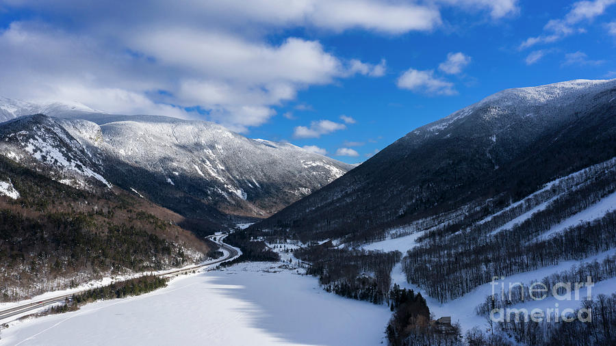 Franconia Notch New Hampshire Photograph by New England Photography