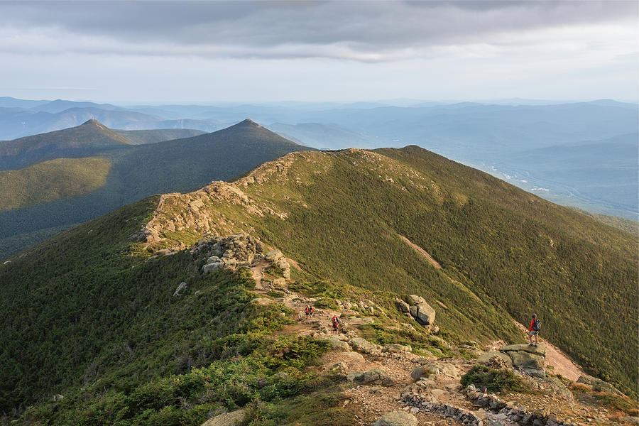 Franconia Ridge Summer Southbound Photograph by White Mountain Images