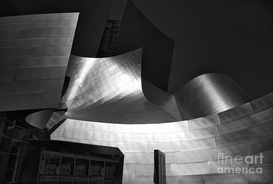 Frank Gehry Walt Disney Concert Hall  Photograph by Chuck Kuhn