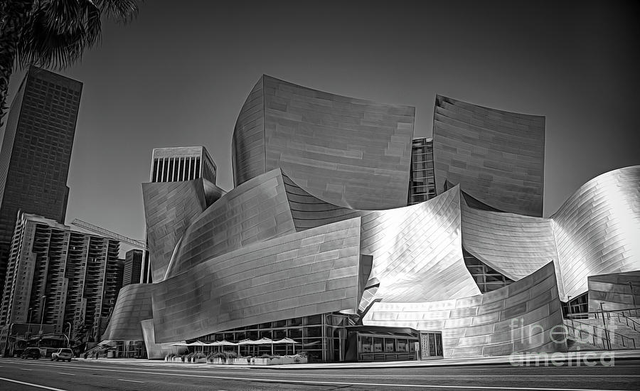Frank Gehry Walt Disney Concert Hall Los Angeles USA Photograph by Chuck Kuhn