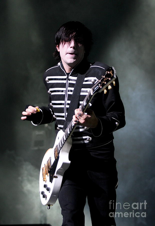 Frank Lero - My Chemical Romance Photograph by Concert Photos - Fine ...