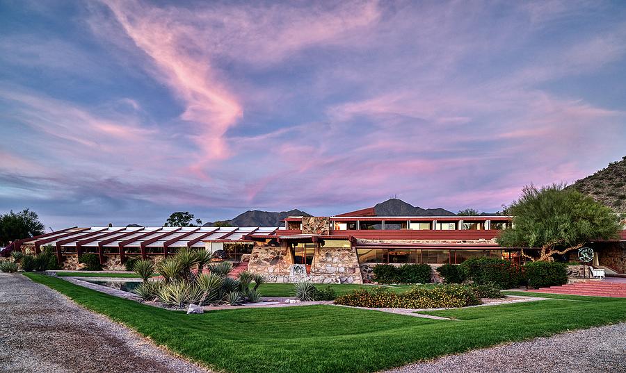Architecture Photograph - Frank Lloyd Wrights Taliesen West by Mountain Dreams