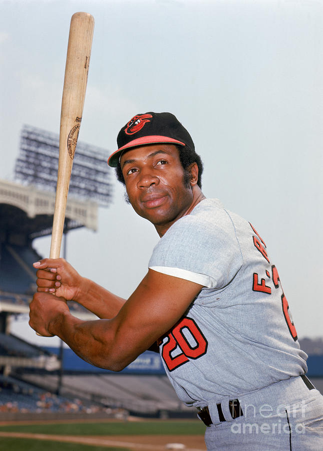 Frank Robinson Photograph by Louis Requena