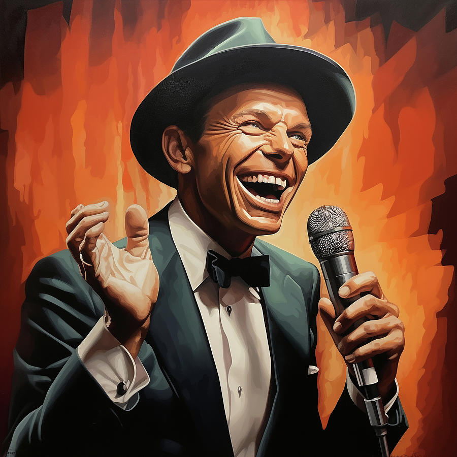 Frank Sinatra Art Print Painting By Jose Alberto Fine Art America   Frank Sinatra Art Print Jose Alberto 