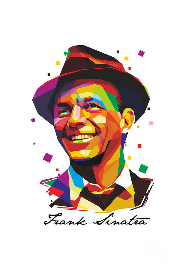 Frank Sinatra Digital Art By Chapunk Sandia